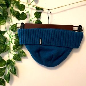 Patagonia blue wool hat